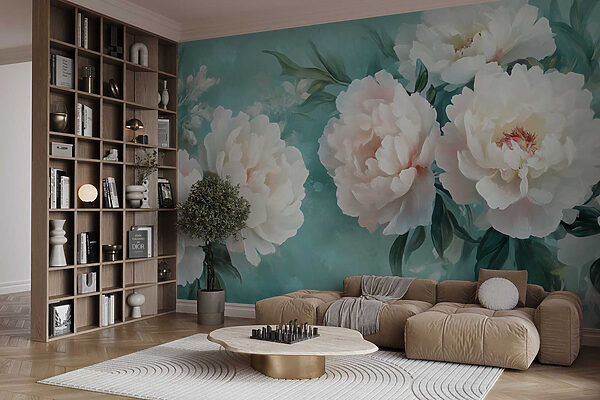 Groep witte bloemen Groep witte bloemen