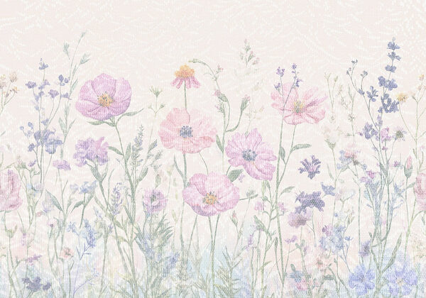 Delicate bloemen in zachte pasteltinten Delicate bloemen in zachte pasteltinten