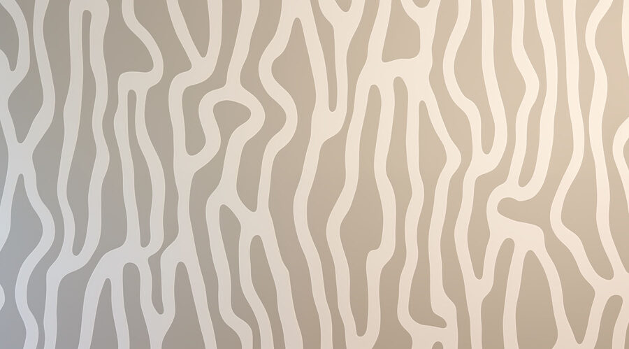 Abstracte vloeiende patronen in zachte tinten