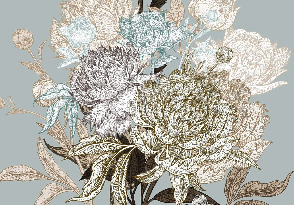 Delicate bloemen in zachte kleuren Delicate bloemen in zachte kleuren