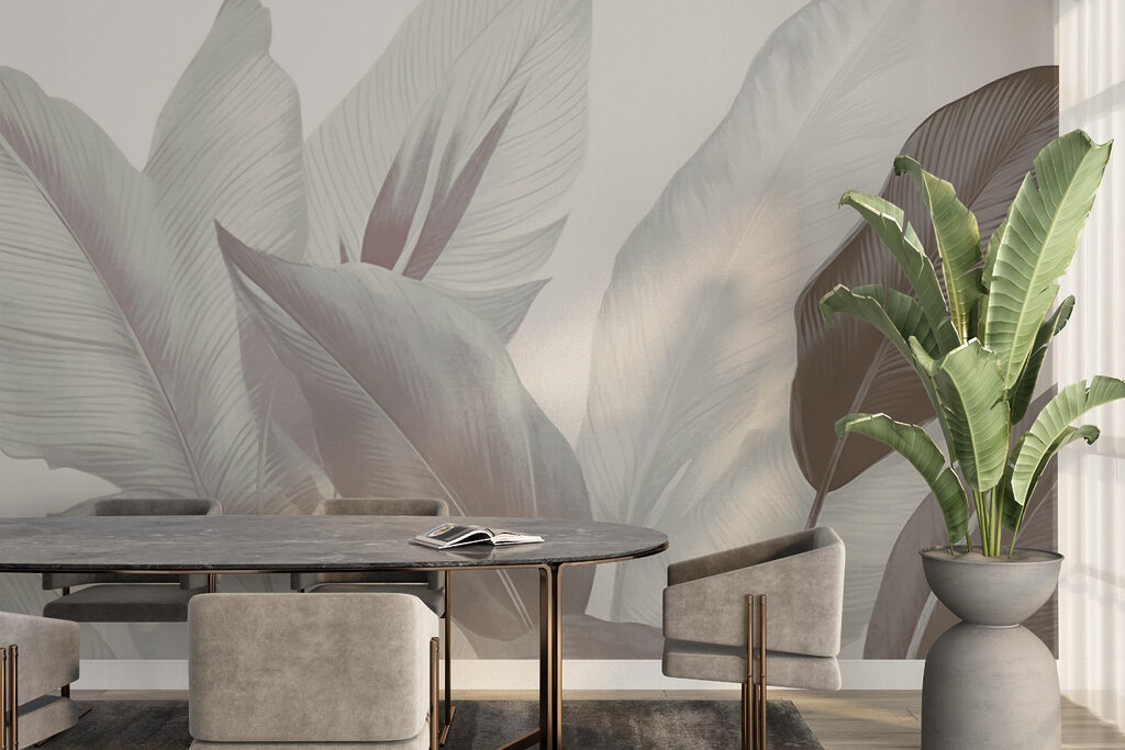 Soft foliage in muted tones Soft foliage in muted tones