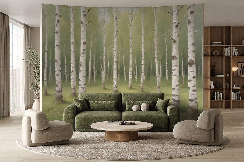 Path through a forest Path through a forest