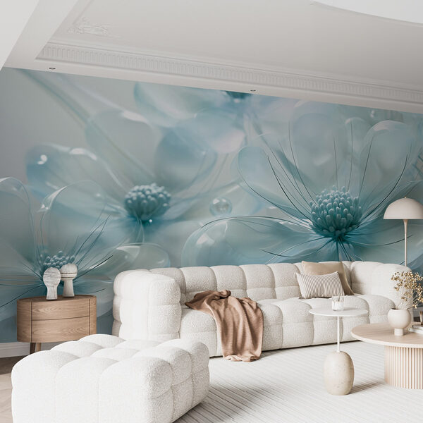 Delicate bloemen met zachte pasteltinten Delicate bloemen met zachte pasteltinten