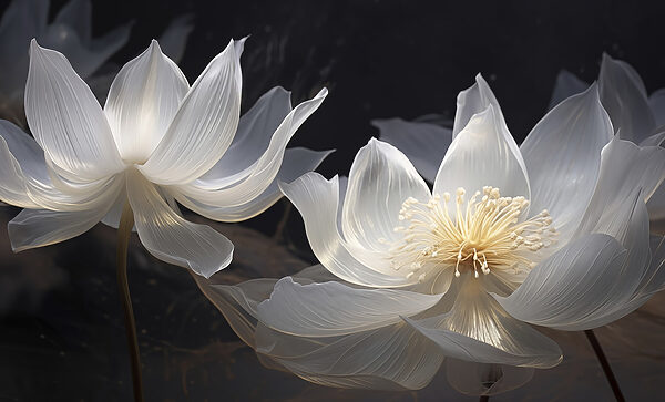 Elegante bloesems in zacht licht. Elegante bloesems in zacht licht.