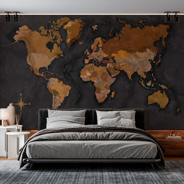 Kaart van de wereld Kaart van de wereld