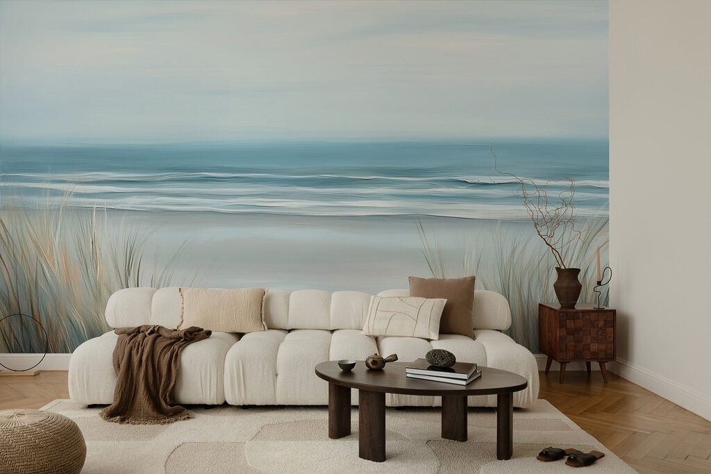 Strand met gras en golven w02869pib17r 1024x683 - Strand met gras en golven
