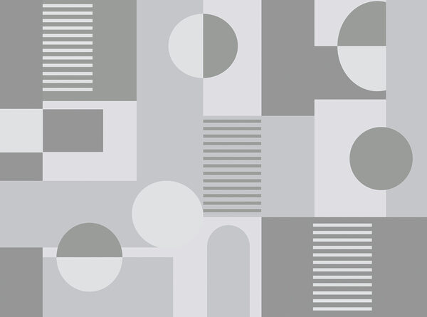 Grijs en wit geometrisch patroon Grijs en wit geometrisch patroon