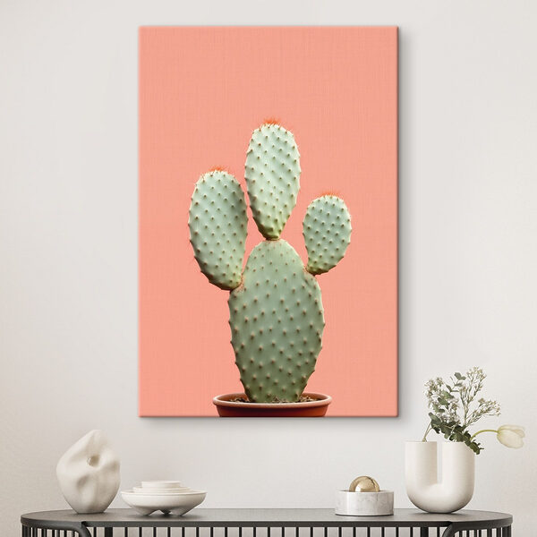 Cactus met rode stekels Cactus met rode stekels