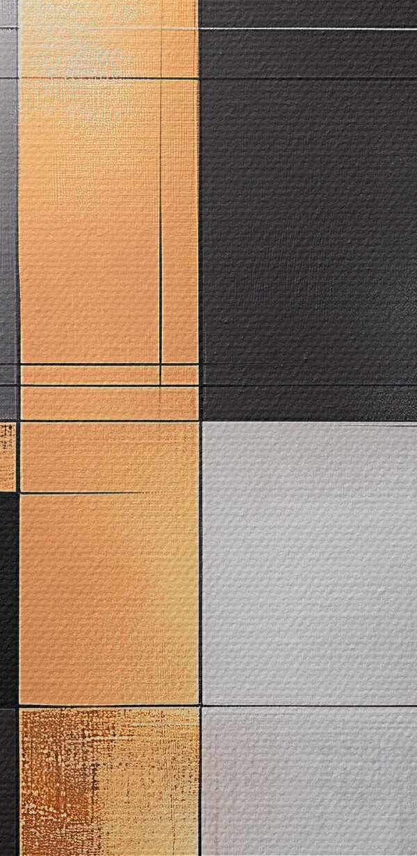 Abstracte lijnen in warme kleuren Abstracte lijnen in warme kleuren