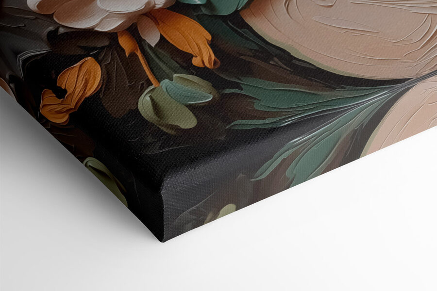 Prachtig gemaakt bloemstuk kunstwerk