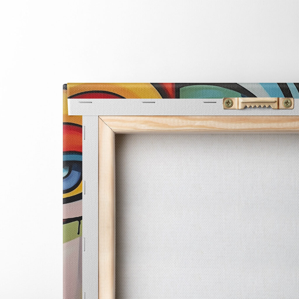 Painting of faces and lips