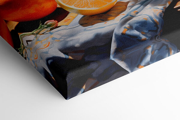 Stilleven met bloemen en fruit Stilleven met bloemen en fruit