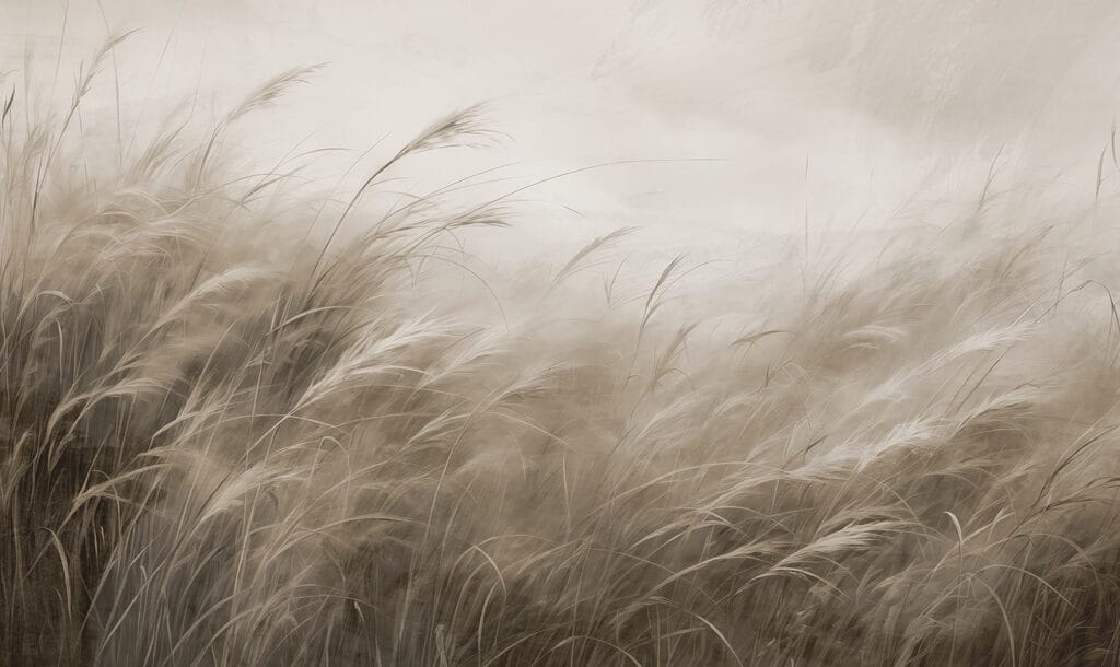 Grasveld met een bewolkte hemel Grasveld met een bewolkte hemel