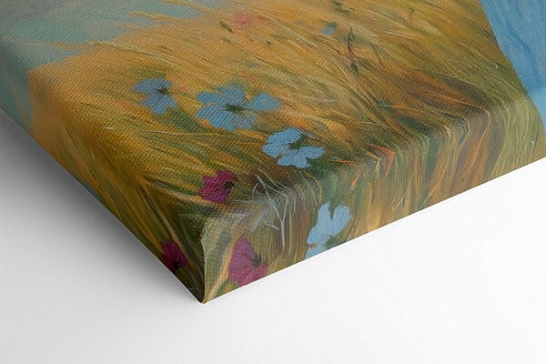 Vrouw met boeket bloemen Vrouw met boeket bloemen