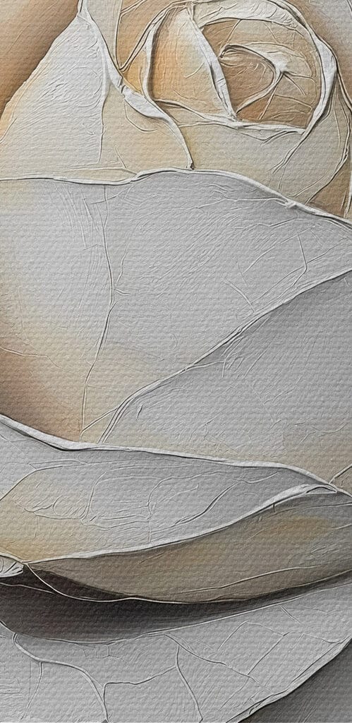 Delicate petals in soft hues