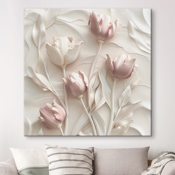 Groep witte bloemen Groep witte bloemen