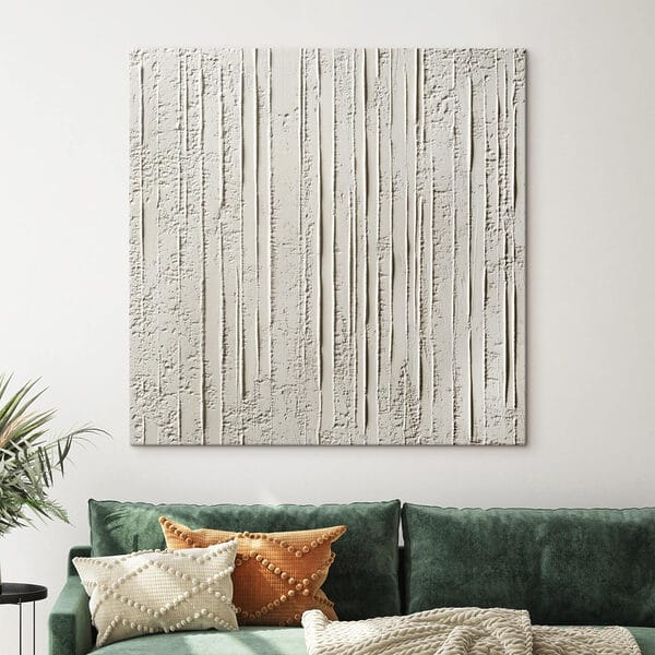 Witte muur met lijnen Witte muur met lijnen