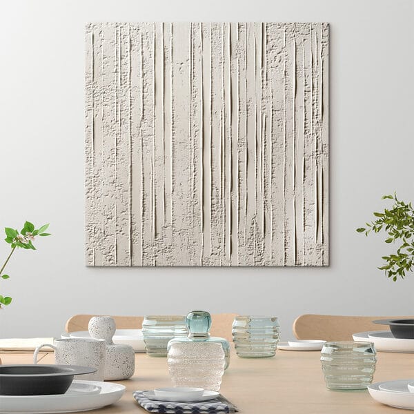 Witte muur met lijnen Witte muur met lijnen