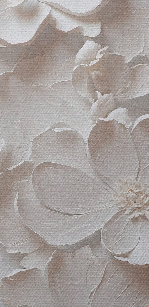 Witte bloem op een wit oppervlak Witte bloem op een wit oppervlak