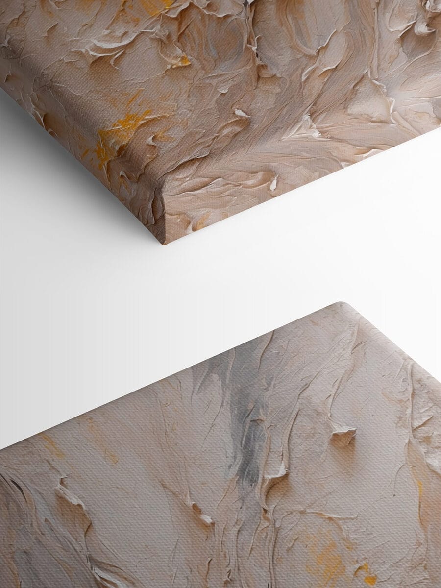 Canvas Schilderijen Abstracte textuur in zachte tinten. - Afbeelding 4