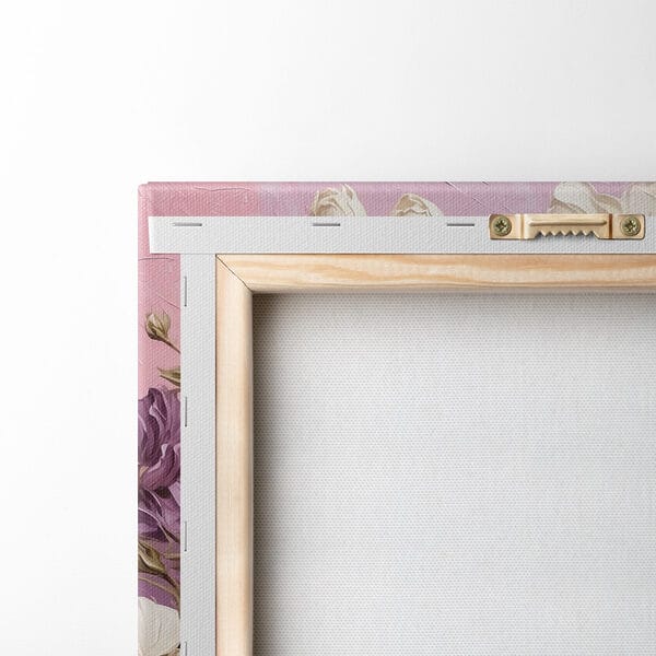 Schilderij van bloemen in een vaas Schilderij van bloemen in een vaas
