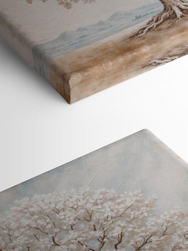 Boom met witte bloemen Boom met witte bloemen