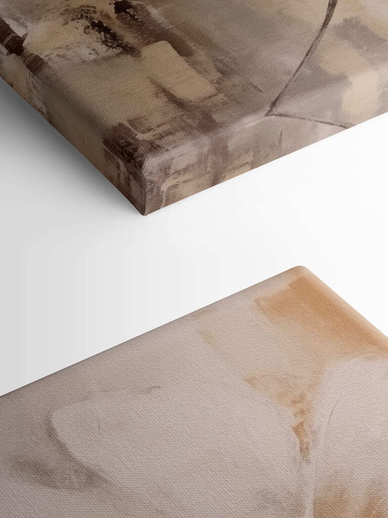 Painting of a white flower