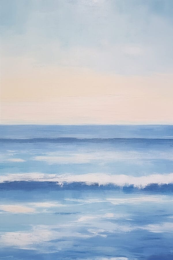 Schilderij van een waterlichaam Schilderij van een waterlichaam