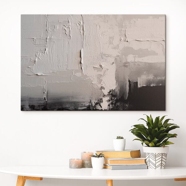 Witte en zwarte muur Witte en zwarte muur