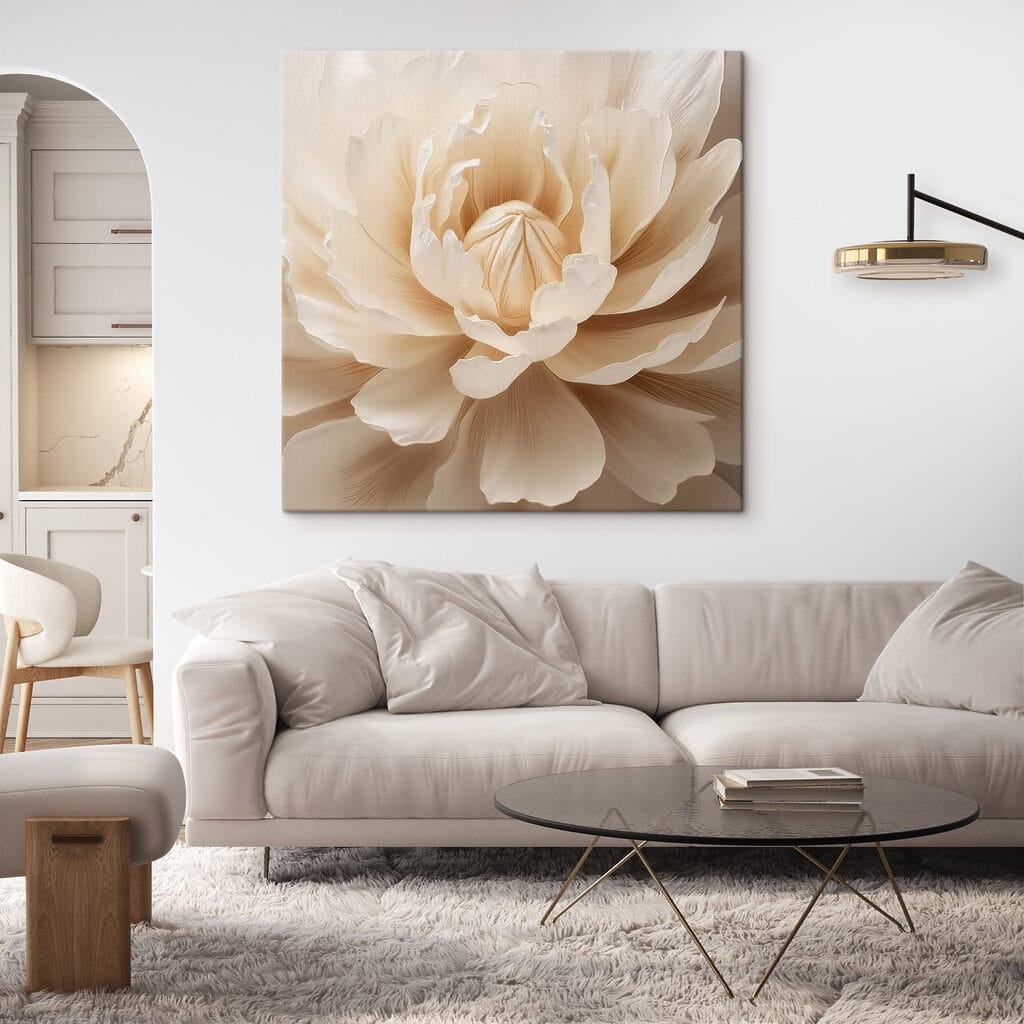 Delicate petals in soft hues