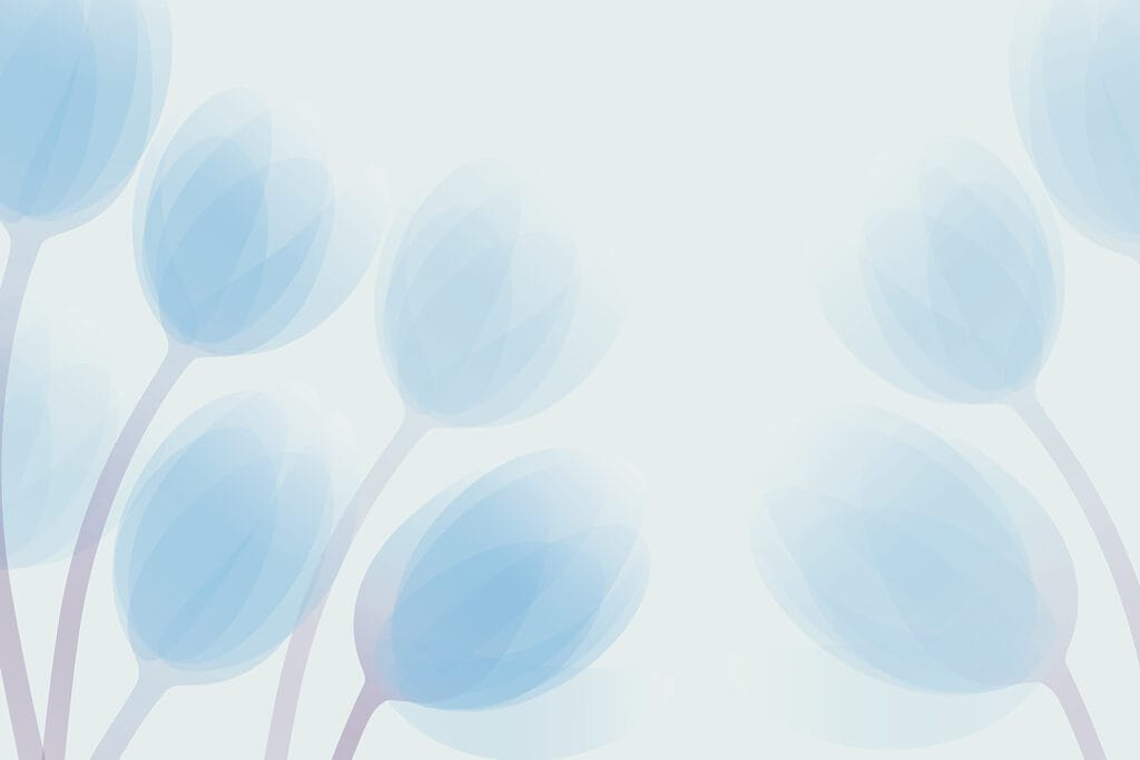 Groep blauwe bloemen Groep blauwe bloemen