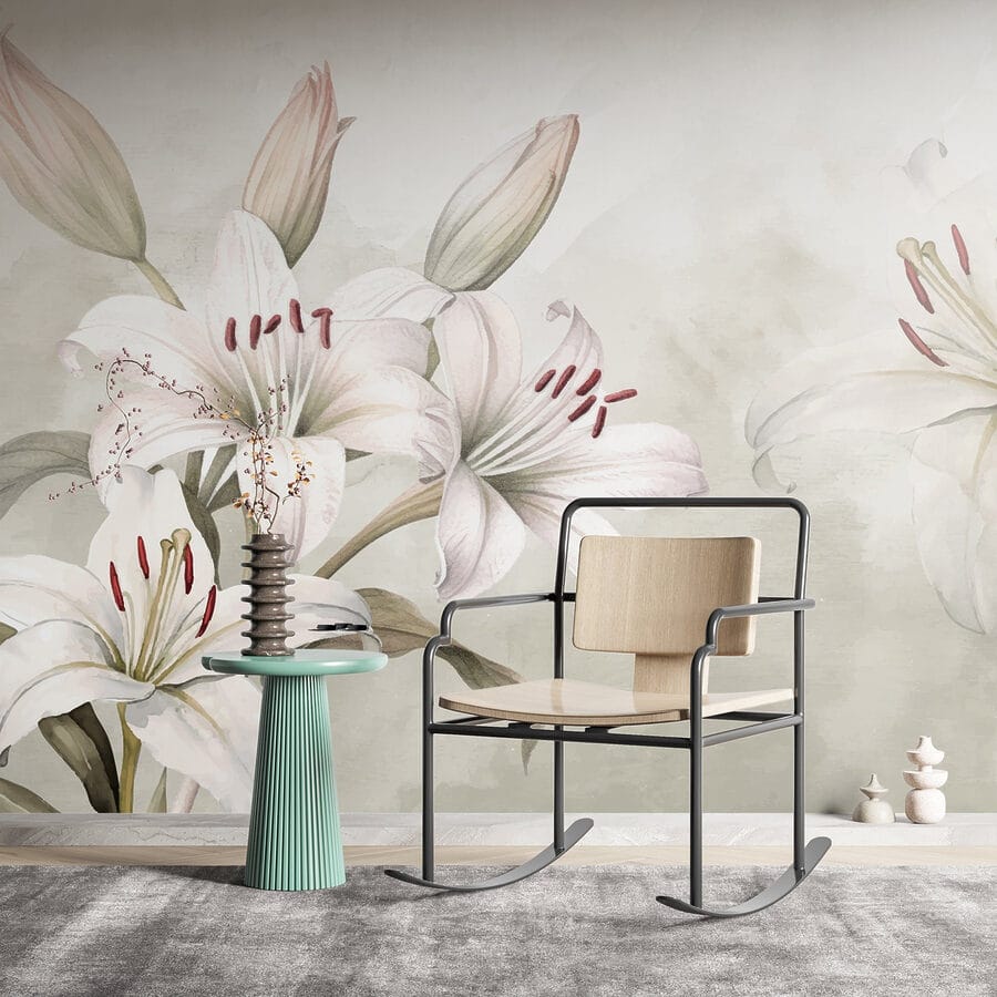 Delicate blooms in gentle hues Delicate blooms in gentle hues