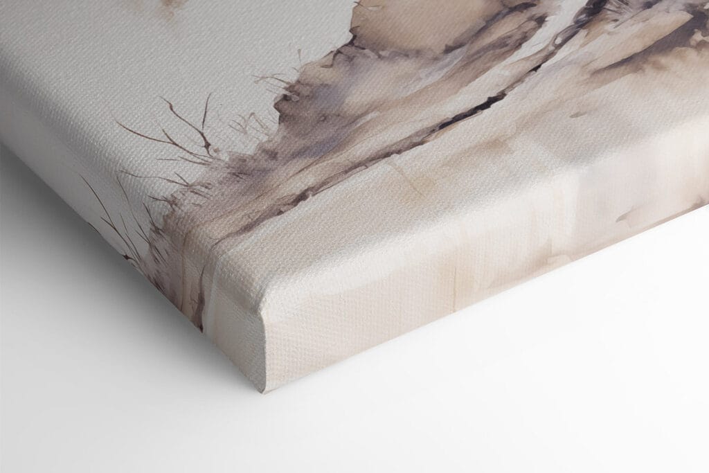 Watercolor of a tree