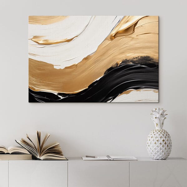 Abstracte golven van kleur en textuur Abstracte golven van kleur en textuur
