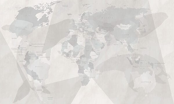 Kaart van de wereld Kaart van de wereld