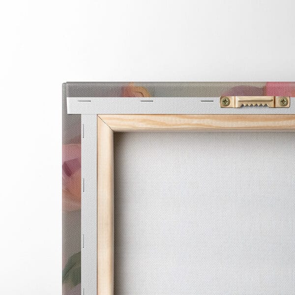 Schilderij van bloemen in een vaas Schilderij van bloemen in een vaas