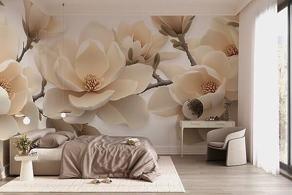 Witte bloemen aan een tak Witte bloemen aan een tak