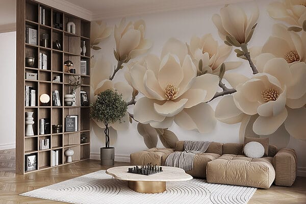 Witte bloemen aan een tak Witte bloemen aan een tak