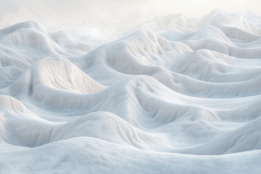 Besneeuwde bergen