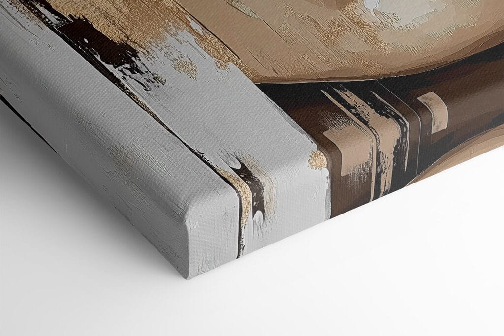 Painting of a woman's face