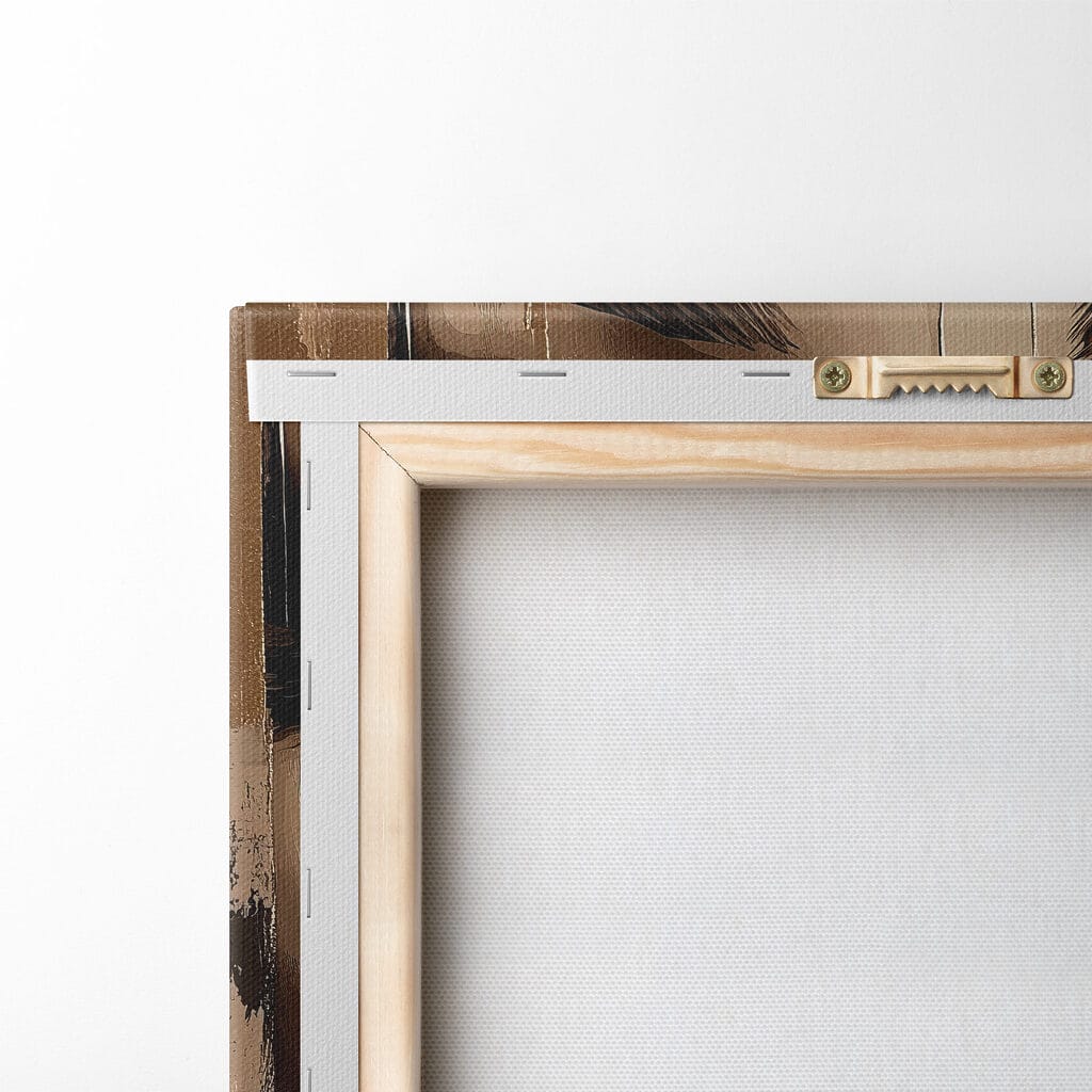 Painting of a woman's face