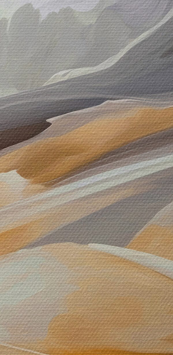 Abstract waves of soft colors Abstract waves of soft colors