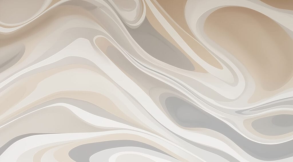 Witte en grijze swirls Witte en grijze swirls