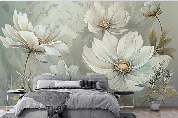 Delicate bloemen in serene tinten Delicate bloemen in serene tinten