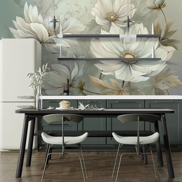 Delicate bloemen in serene tinten Delicate bloemen in serene tinten