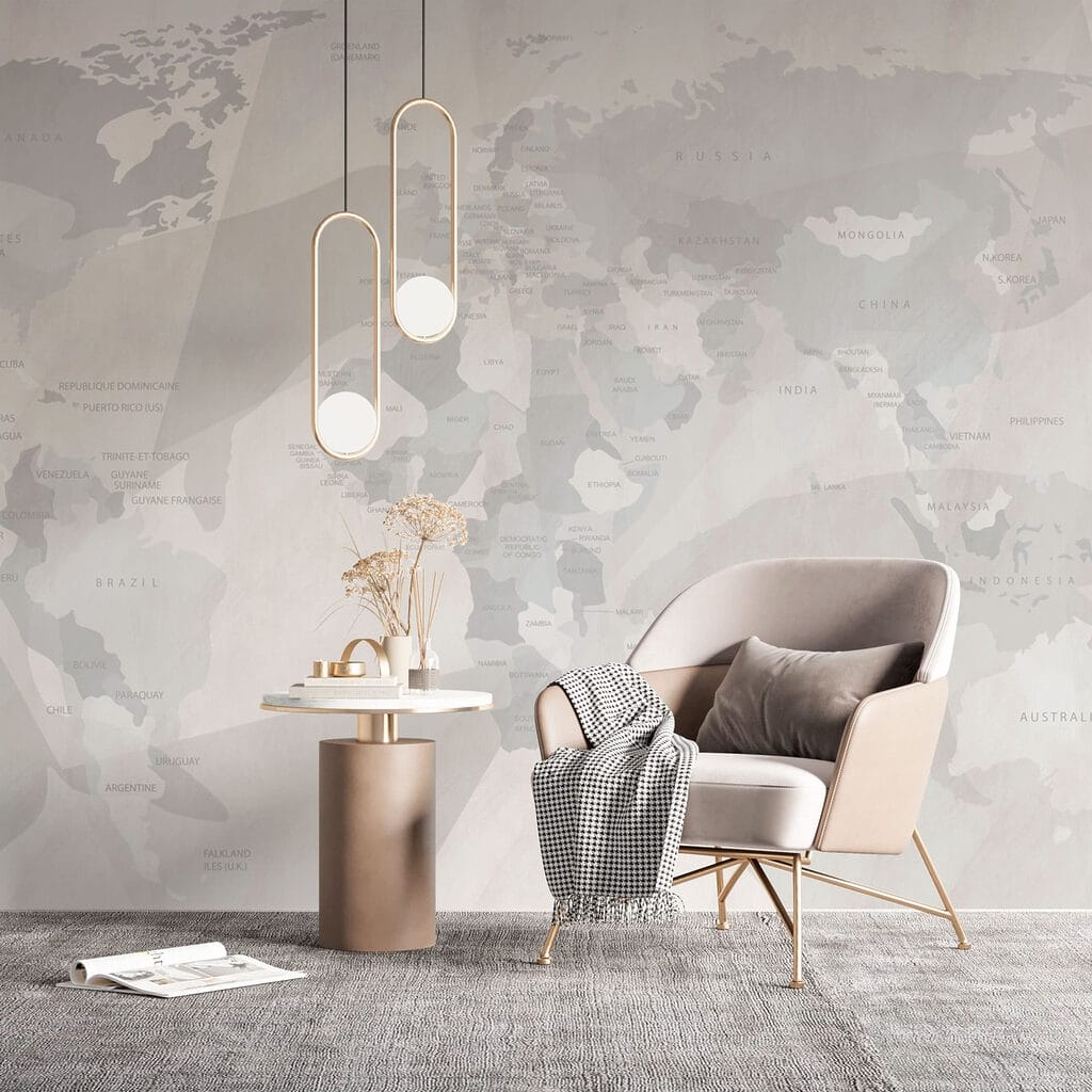 Map of the world