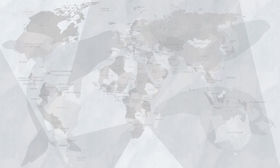 Kaart van de wereld Kaart van de wereld
