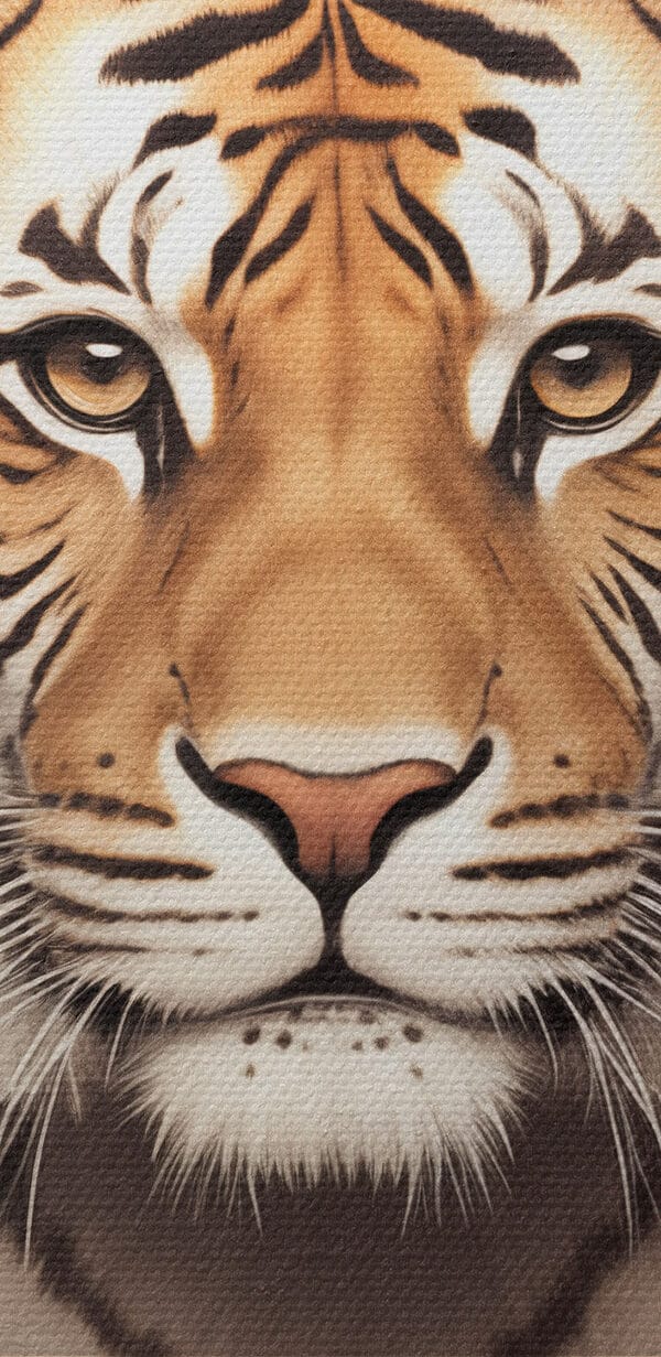 Tijger met een kroon Tijger met een kroon
