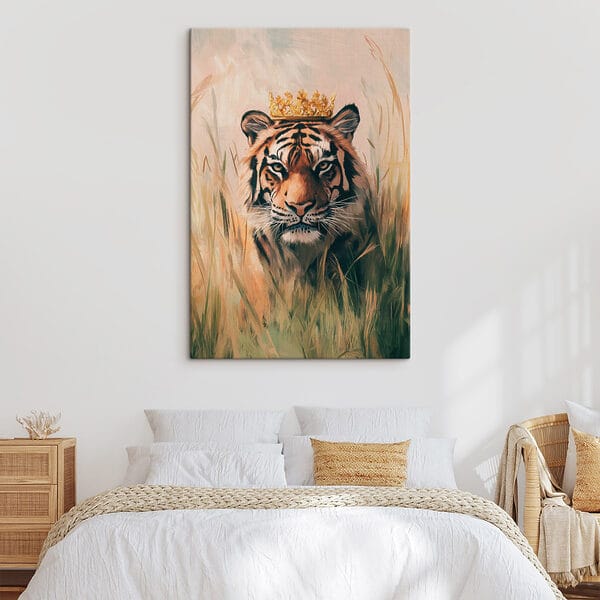 Tijger met een kroon Tijger met een kroon