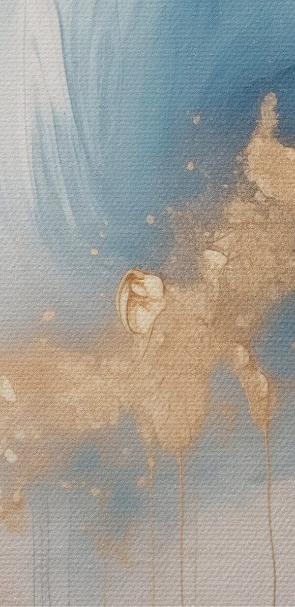 Abstracte golven van blauw en crème. Abstracte golven van blauw en crème.